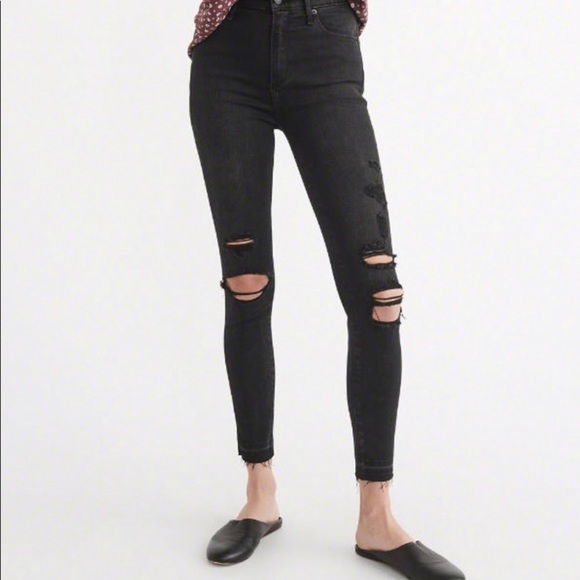 Abercrombie & Fitch Denim - A&F Simone High Rise Ankle Skinny Jeans